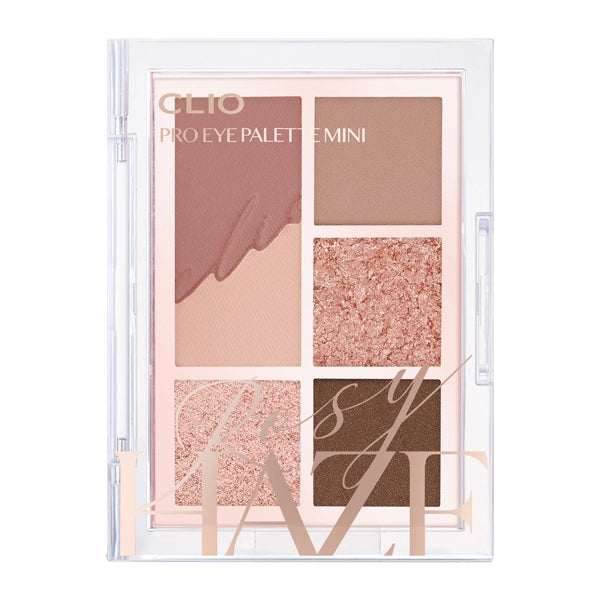 Clio Pro Eye Palette Mini002 Rosy Haze 4gm#Shade_002 Rosy Haze