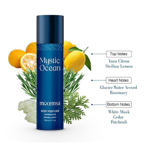 Mocemsa Body Perfume Gift Pack - Noir And Mystic Ocean And Studd